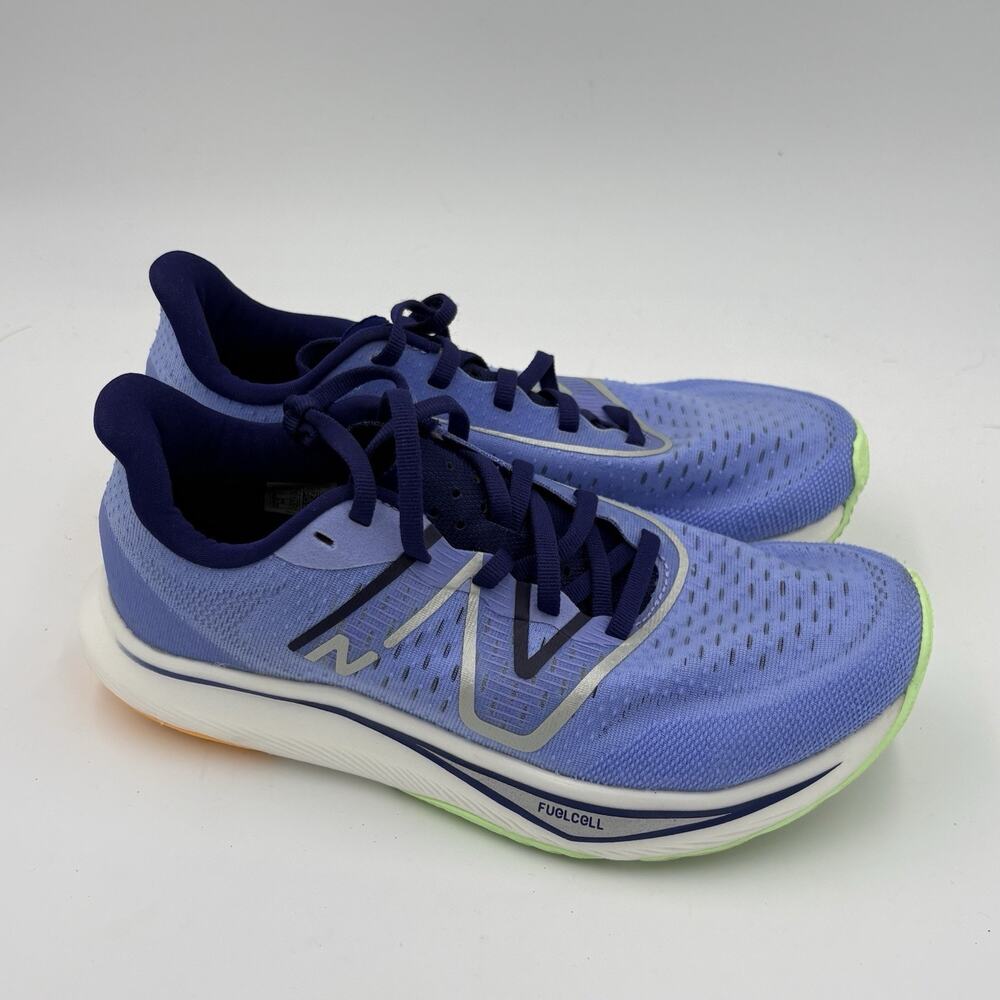 New Balance FuelCell Rebel V3 Women’s Size 7 D Blue Road Running Sneakers Used